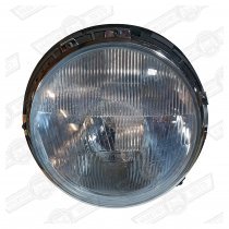 HEADLAMP ASSY.O.E. QUADOPTIC WITH SIDE LIGHT-NO LEVEL.-RHD