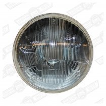 HEADLAMP UNIT-LUCAS H4-RSP COOPER ETC-'90 ON RHD