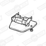 LENS-REAR NUMBER PLATE LAMP-'97 ON
