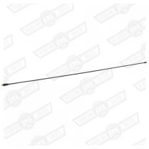 MAST-ROOF MOUNTED AERIAL-BLACK, 10mm