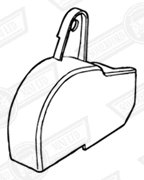 FINGER GUARD-ALTERNATOR FAN-AIR CON.-'80-'96
