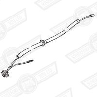 HARNESS-VAC. ADV. CUT OUT VALVE-1988-GERMANY+SERVO