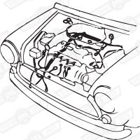 HARNESS-ENGINE-'94-'96-SPI-WITH AIR CON.
