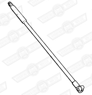 STEERING COLUMN INNER-'67-'71 LHD-NO STEERING LOCK