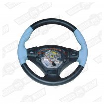 STEERING WHEEL-3 SPOKE-SURF BLUE-'97 ON OPTION