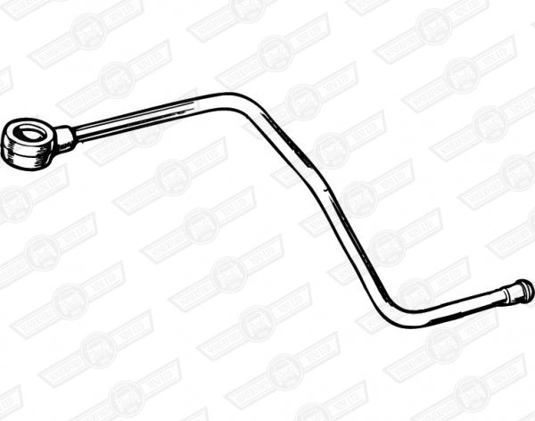 OIL PIPE-ENGINE TO COOLER-OPTIONAL-'61-'66