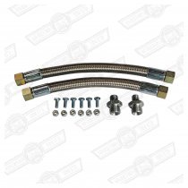 HOSE KIT-BRAIDED-OIL COOLER-COOPER S ETC