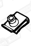 NUT-OIL COOLER BRACKET-RSP & COOPER (OPTIONAL) '90-'91
