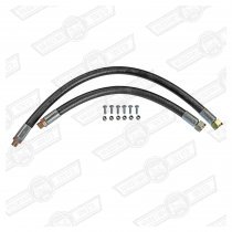 HOSE KIT-RUBBER-OIL COOLER-PRE ENGAGED STARTER '85-'92