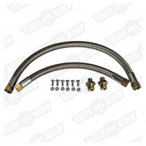 HOSE KIT-BRAIDED-OIL COOLER-PRE ENGAGED STARTER-'85-'92