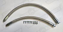 HOSE KIT-BRAIDED-OIL COOLER-PRE ENGAGED STARTER-'85-'92 HOSE KIT-BRAIDED-OIL COOLER-PRE ENGAGED STARTER-'85-'92