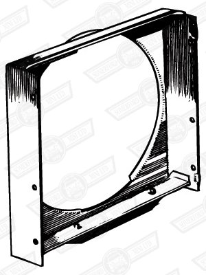 COWL-RADIATOR-ONE PIECE-'59-'60