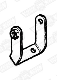 BRACKET-RADIATOR LOWER-CLUBMAN & GT-'74-'82