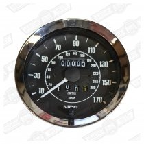 SMITHS SPEEDO 100mm 170MPH BLACK FACE