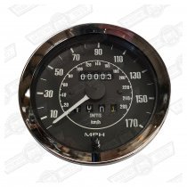 SMITHS SPEEDO 100mm 170MPH BLACK FACE