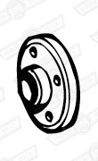 HUB-ACCEPTS PULLEY-CAST IRON WATER PUMPS