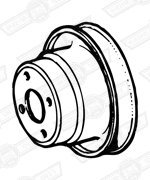 PULLEY-WATER PUMP- 4 9/16'' DIAMETER- COOPER S