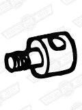 BRACKET-POLYVEE BELT TENSIONER SPINDLE-MPI '97 ON