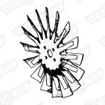 FAN-16 BLADES-METAL-'59-'67