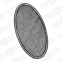 GRILLE-FAN APERTURE IN INNER WING WHEN ELEC. FAN NOT FITTED