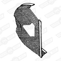 GUARD-ELECTRIC FAN-CARB COOPER-'90-'91