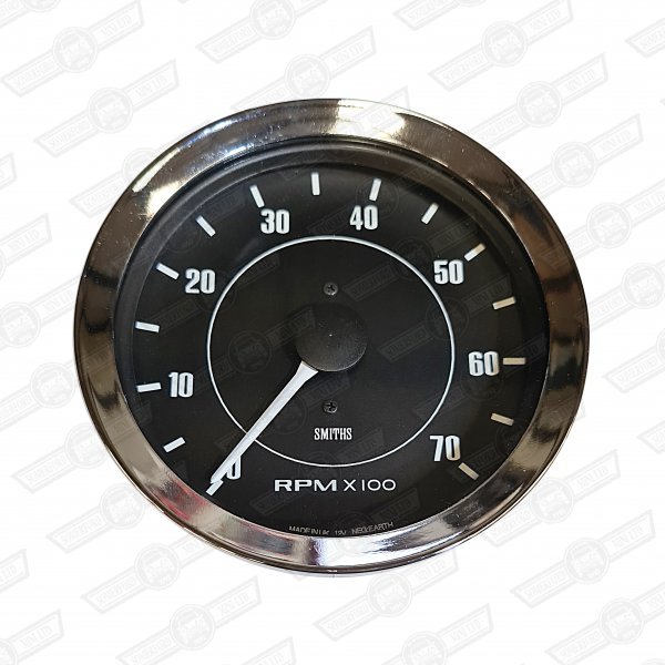 SMITHS TACHO 7,000rpm 100mm BLACK FACE
