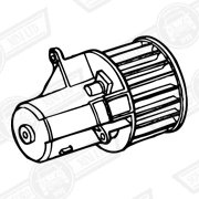 MOTOR ASSY. FAN-HEATER UNIT '92-'00
