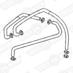 HEATER HOSE KIT- 998cc 1991-'92