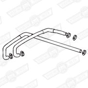 HEATER HOSE KIT-CARB. COOPER RHD 1990-'91