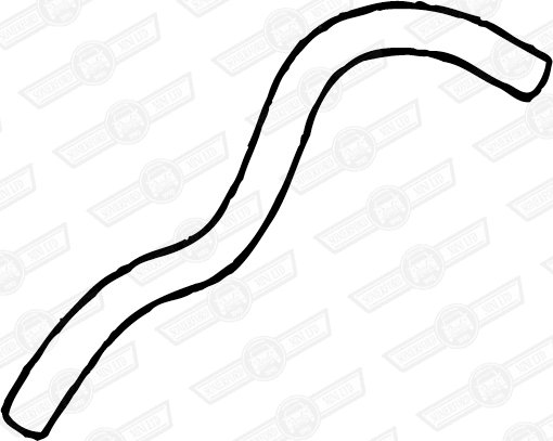 HOSE-HEATER OUTLET (UPPER) TO BOTTOM HOSE-MPI &SPI JAP'97 ON