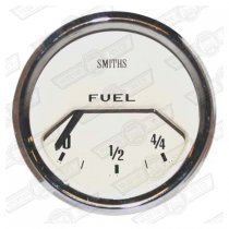 SMITHS FUEL GAUGE-MAGNOLIA FACE- VEE BEZEL