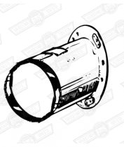 TUBE-STEEL- FRESH AIR INTAKE-EXTERNAL FAN HEATER '59-'63