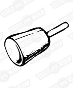 KNOB-FRESH AIR CONTROL CABLE-EXTERNAL FAN HEATER 59-61