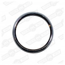 BEZEL- 52mm GAUGE CHROME DOUBLE VEE PROFILE