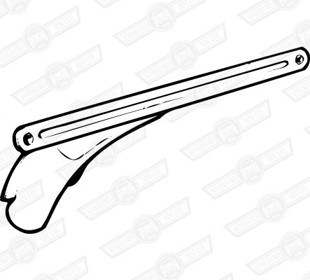 DUCT-PLASTIC-SCREEN DEMISTER-LH '63-'69