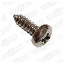SCREW-SELF TAPPING,PAN HEAD No. 10 x 1/2'' CHROME