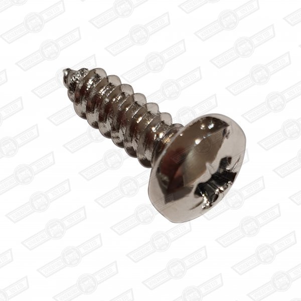 SCREW-SELF TAPPING,PAN HEAD No. 10 x 1/2'' CHROME