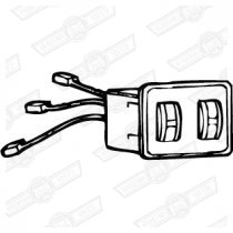 SWITCH ASSEMBLY-CONTROL-AIR CONDITIONING-BLACK