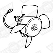 FAN-CONDENSER-AIR CONDITIONING-'94 ON-JAPAN
