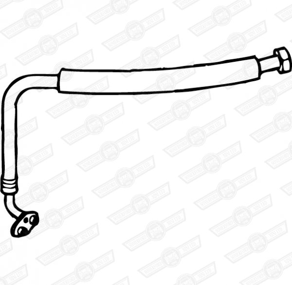 HOSE-EVAPORATOR TO COMPRESSOR-ENGINE BAY-AIR CON. '97 ON