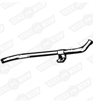 PIPE-WATER VALVE HOSE TO HEATER INLET HOSE-RHD COOPER-NO PCV