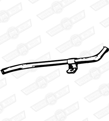 PIPE-WATER VALVE HOSE TO HEATER INLET HOSE-RHD COOPER-NO PCV