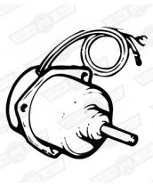 MOTOR-FAN-PLASTIC HEATER UNIT '68-'69