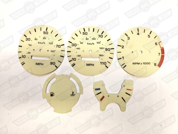 DIAL KIT- MAGNOLIA, 3 CLOCK NIPPON SEIKI INSTRUMENTS '88 ON