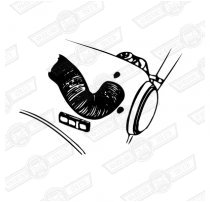 ADAPTOR-UNDER WING-FRESH AIR HOSE '78-'80 CANADA