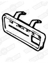PANEL-HEATER CONTROL-'69-'96 NOT SWEDEN OR CANADA 69-75