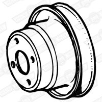PULLEY-WATER PUMP-1098cc-MINI SPECIAL SWITZERLAND