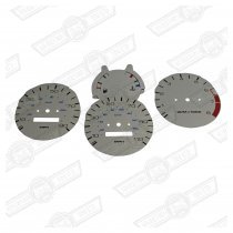 DIAL KIT-SILVER 3 CLOCK NIPPON SEIKI INSTRUMENTS '88 ON