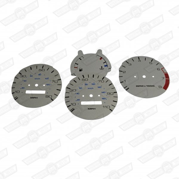 DIAL KIT-SILVER 3 CLOCK NIPPON SEIKI INSTRUMENTS '88 ON