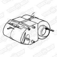 HEATER ASSY.FRESH AIR 2.8KW-PLASTIC CASE-'69-'74